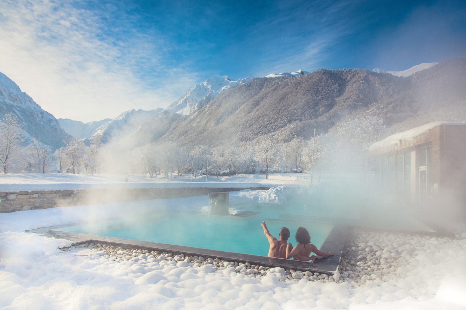 Balnéa thermal spa pools